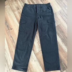 American Eagle, black cargo pants